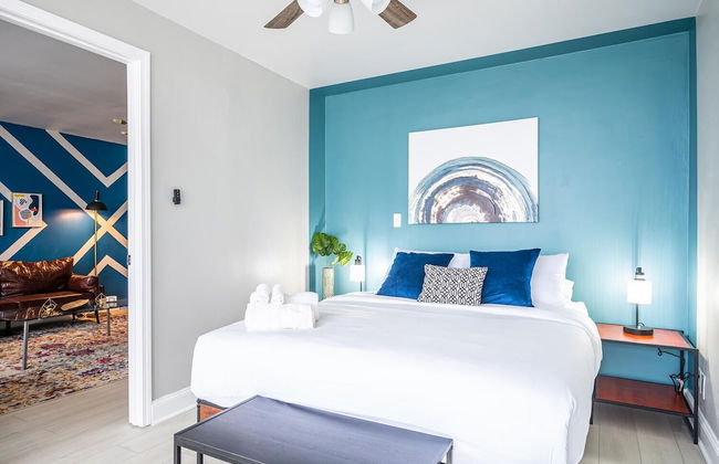 ATL downtown 2BR King Bed FREE parking - Foto 5