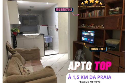 Apartamento TOP com Smartv, Wi-Fi e Livros - Foto 21