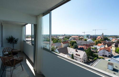 CASA Sunset Augsburg - unvergessliche Aussicht - 1min zu TRAM&Bus - Foto 20