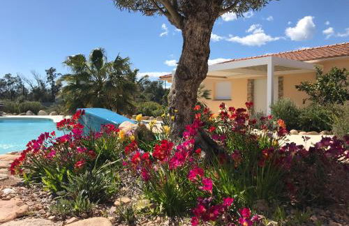 L'Hacienda Piscine chauffée à 28, spa, boulodrome et court de Tennis privés, 2 villas indépendantes - Foto 23