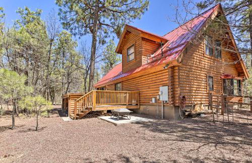 2-Acre Cabin in Pinetop-Lakeside with Fenced Yard - Foto 36