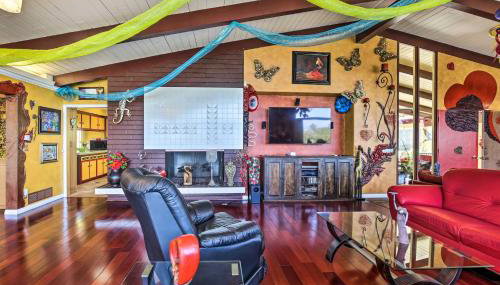 Colorful El Cajon Gem Deck, Garden and Valley Views - Foto 4