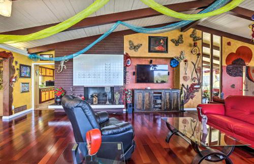 Colorful El Cajon Gem Deck, Garden and Valley Views - Foto 4