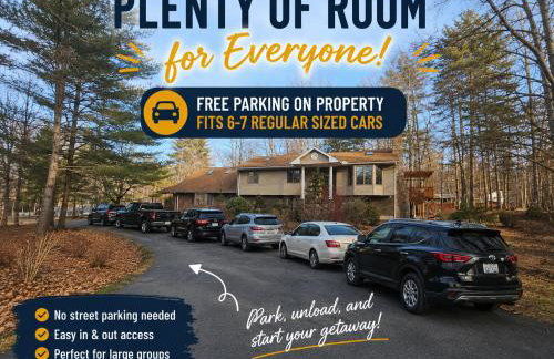 Large Group Friendly 2 Game Rooms Indoor Sauna Hot Tub 10 minutes to Poconos Raceway - Foto 17