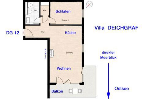 Villa Deichgraf 12 "Meerblick" - Foto 41