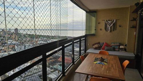 Apt amplo e confortável no umarizal com bela vista da baia - Foto 2