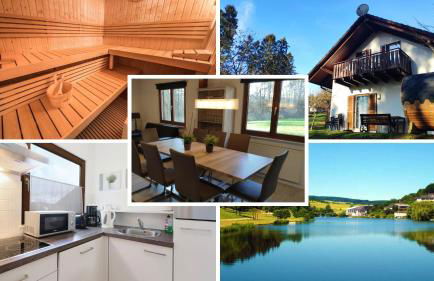 Seepark Kirchheim Ferienhaus bei Zeta mit Sauna - Foto 1