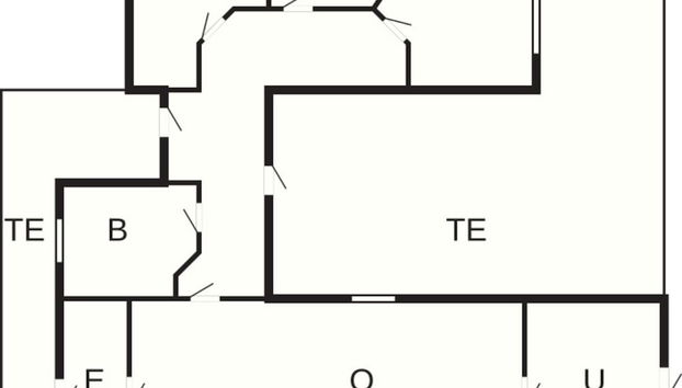 8 Person Holiday Home in Hemmet - Photo 2, Floor plan