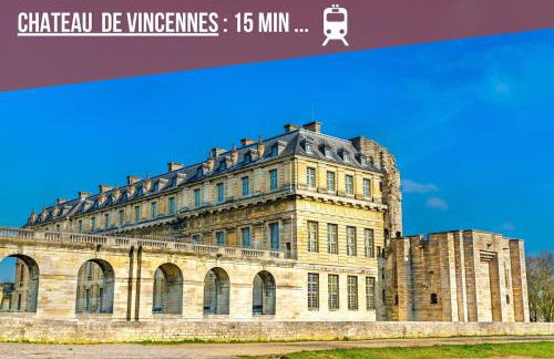 Le Terracotta - T2 Design - Métro, RER & Jardin - Foto 19