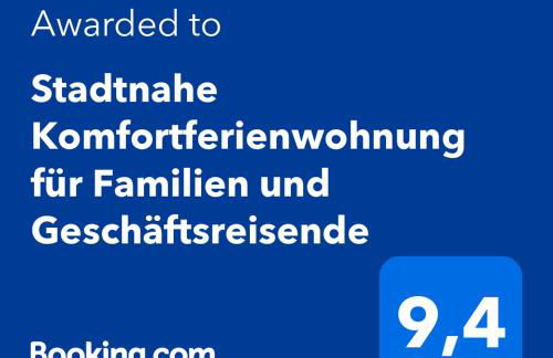 Stadtnahe Komfortferienwohnung für Familien und Geschäftsreisende - Foto 21