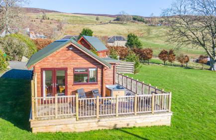 Pine Marten Lodge with Hot Tub - Foto 9