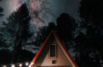 Cool A-Frame Cabin Rental in New Mexico, for Unforgettable Vacations on the Pecos River - Foto 1