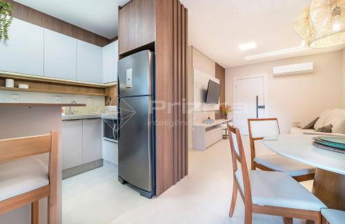 306 Bl 03 - WaldGarten Bombinhas - 50 m do Mar e Frente Avenida - Condomínio de Alto Padrão - Piscina - Academia - Salão de jogos - Foto 32