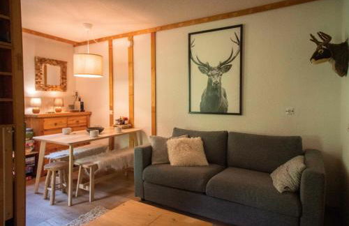 Studio-cabine au pied des pistes avec terrasse de plain-pied - Photo 1