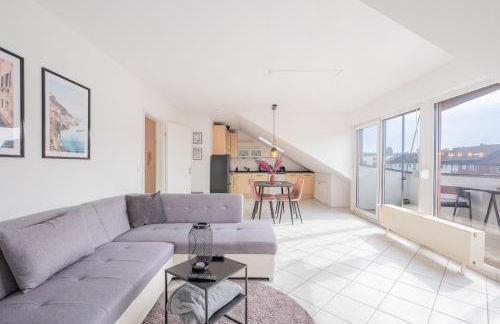 FeWo Gladbeck - Moderne und geräumige 2 Zimmerwohnung mit Süd-Balkon in Gladbeck-Brauck nähe Movie Park und Arena AufSchalke - Foto 14