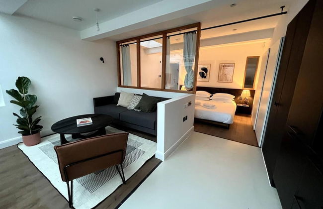 Design Led 1 bed in Cosmopolitan Queens Park - Foto 7