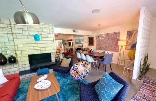 The Twin Palms Art House - vibrant, design-centric oasis, 2 mi to dowtown PS ID 3629 - Foto 9