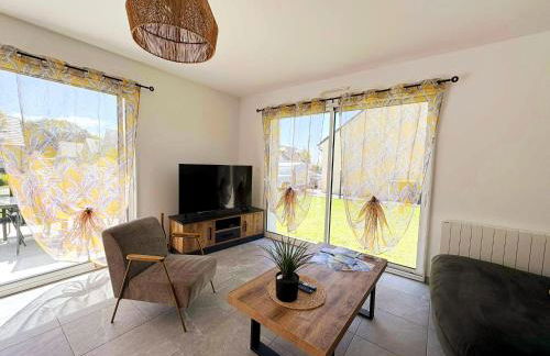 Les Rochers - Raffinement boisé & Plage à 5 min en voiture - Sérénité - Foto 5