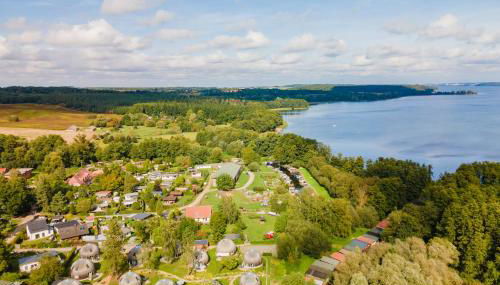 Kugelhaus Phoebe Charmantes Kugelhaus aus Holz am Waldrand des Tollensesees - Foto 5