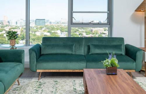 Central Square 3BR Condo with Downtown View Gym and Parking - Foto 30