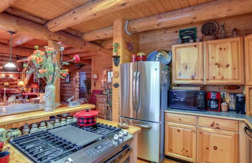 Handcrafted Log Home on River Near Crystal Mtn - Foto 11