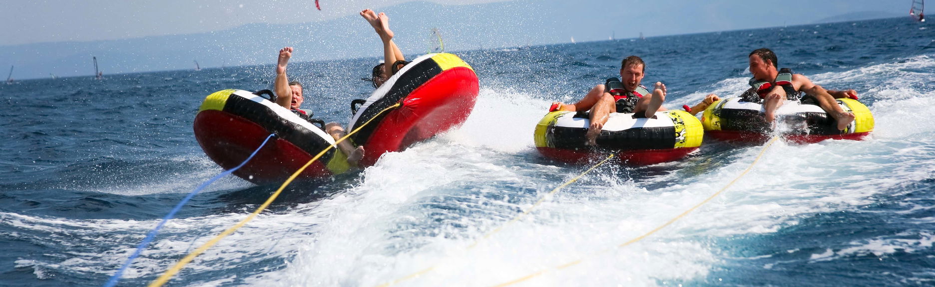 Tubing o banana boat en San Rafael