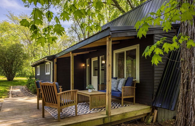 Lake View Hot Tub Modern A-frame - Foto 52