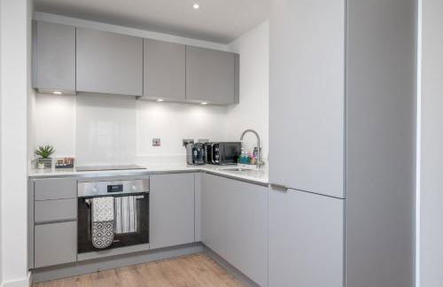 Skyvillion - London River Thames Top Floor Apartments by Woolwich Ferry, Mins to London ExCel, O2 Arena , London City Airport with Parking - Foto 56