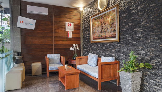 Zona de estar del vestíbulo