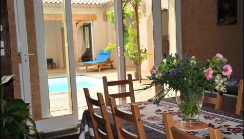 Mas Provençal 8 pers climatisé, 3 chambres avec salles de bains, piscine privée - Foto 4