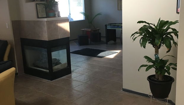 Zona de estar del vestíbulo