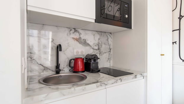 Modern Studio - 2P - Pigalle / Moulin Rouge - Foto 3, Cocina privada