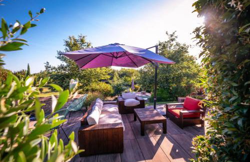 Villa Magarre Climatisée, Piscine Chauffée, Spa, dans un Cadre Naturel Envoûtant - Foto 46