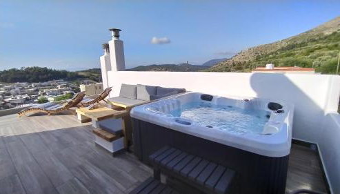 Rustic House Embonas Jacuzzi Experience - Foto 2