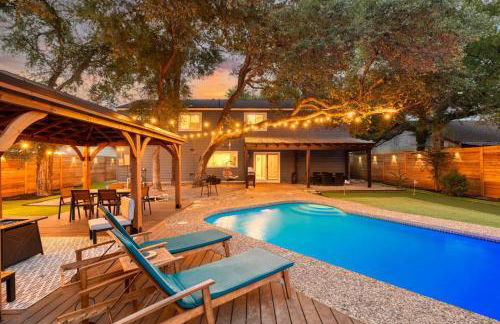 Lone Star Luxe - Heated Pool - Game room - Mini-Golf & Bar - Foto 44