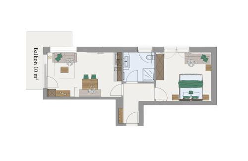 Apartments Lichtenberg - Foto 9