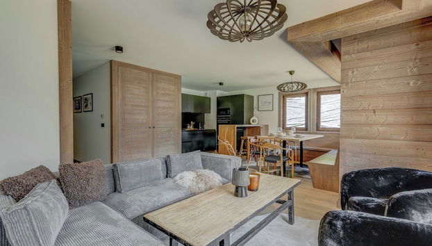 Mont d'arbois, 3 chambres avec terrasses et sauna dans la résidence - Foto 2, Immagine principale