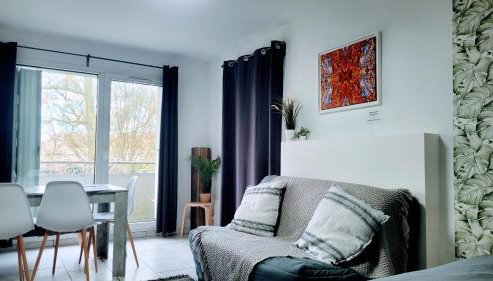 Appartement Cosy Case 6 pers terrasse parking proche Disney et Paris - Foto 4