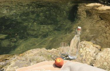 restored water mill with rockpools and waterfall - Foto 36