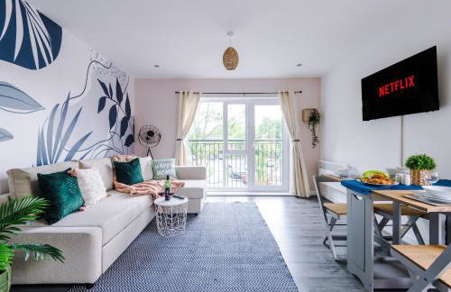 Formby Village Apartments By Greenstay Serviced Accommodation - A Luxury 2 Bed Apt - Perfect for Couples, Friends, Families & Business Travellers - FREE Parking - Dog Friendly - Fast Wi-Fi - 6 - Foto 25