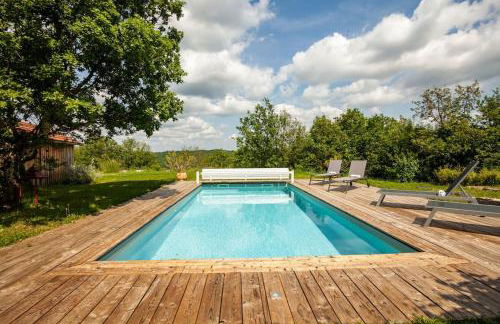 Les Trigones du Causse -Maison atypique avec Piscine Privée - Foto 49