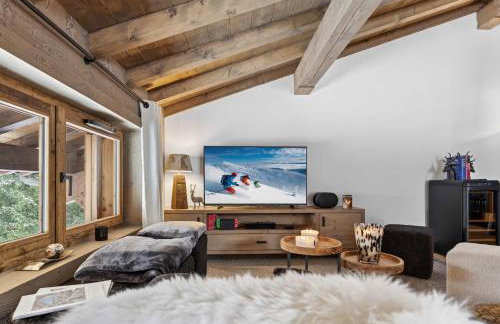 Megeve Luxury Spa Escape with views and parking - Foto 30