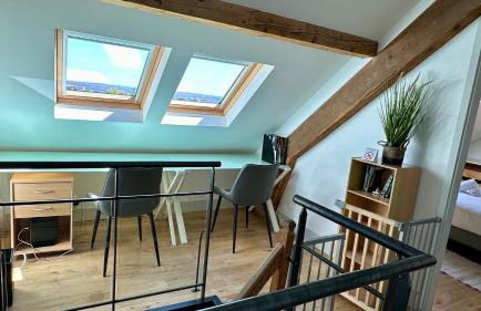 La Terrasse du Belvédère-appartement 3 chambres-Nancy- avec stationnement - Foto 18