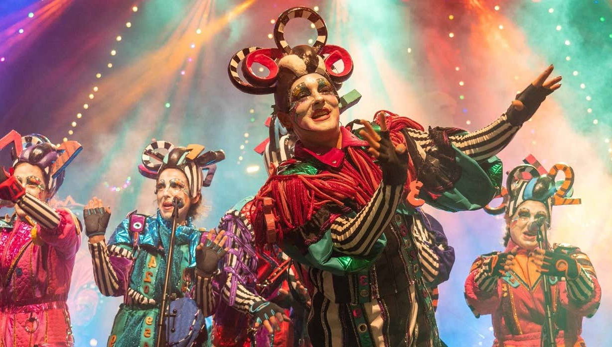 Espetáculo do Carnaval em Montevidéu