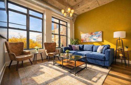 McCormick Place 2BR Stylish Suite with Optional Parking and Gym for up to 8 guests Near Soldier Field and Grant Park - Foto 1