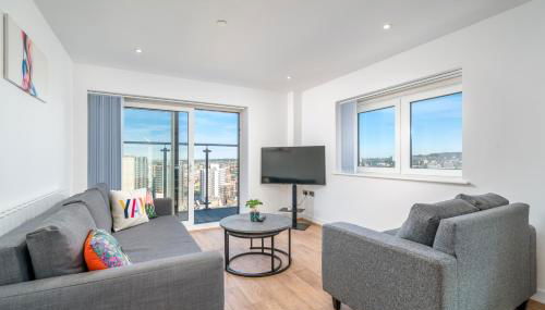 Skyvillion - London River Thames Top Floor Apartments by Woolwich Ferry, Mins to London ExCel, O2 Arena , London City Airport with Parking - Foto 5