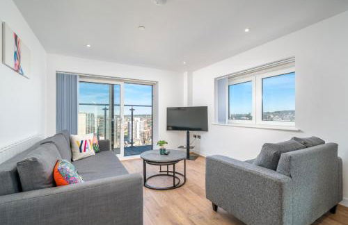 Skyvillion - London River Thames Top Floor Apartments by Woolwich Ferry, Mins to London ExCel, O2 Arena , London City Airport with Parking - Foto 5