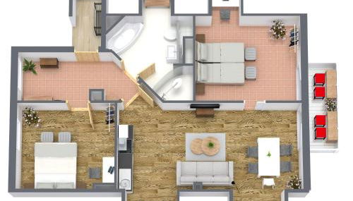 Tutzing Seeblick Apartment mit Balkon - Foto 3