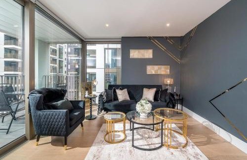 Modern- Battersea Power Station 2-Bed Apartment with Balcony - Foto 15