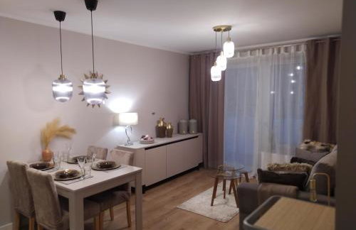 Apartamenty Centrum Warszawska 66 niebieski i różowy - Photo 44